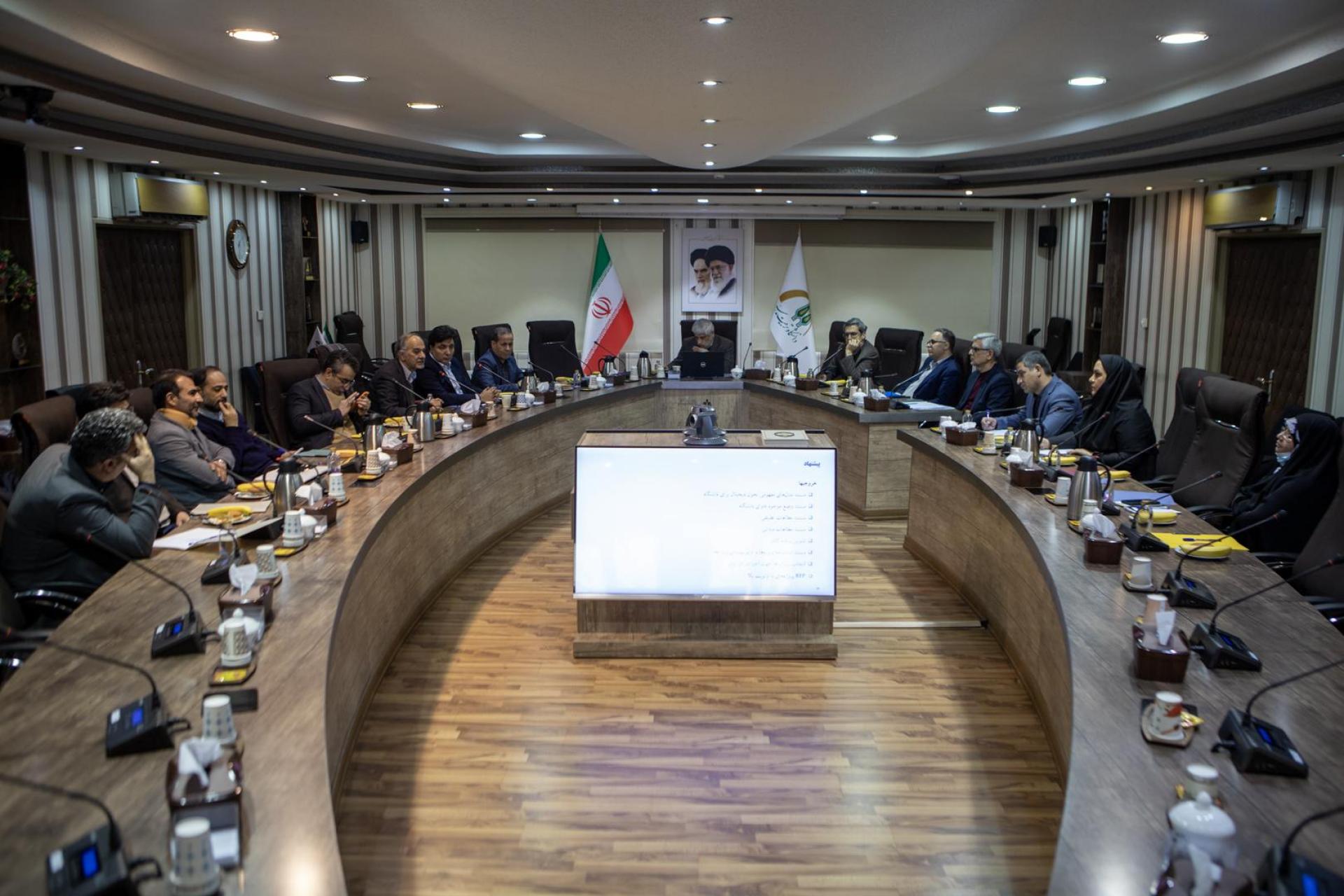 جلسه شورای فناوری اطلاعات و ارتباطات دانشگاه برگزار شد